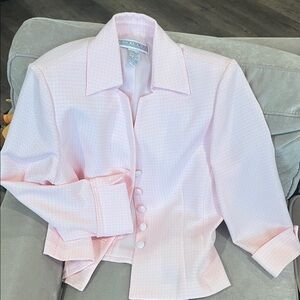 Chic Light Pink Button Down Shirt